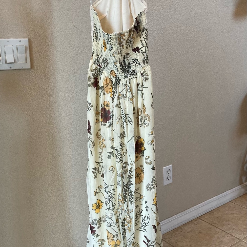 Maurices Halter Floral Maxi Dress Small - Picture 7 of 7